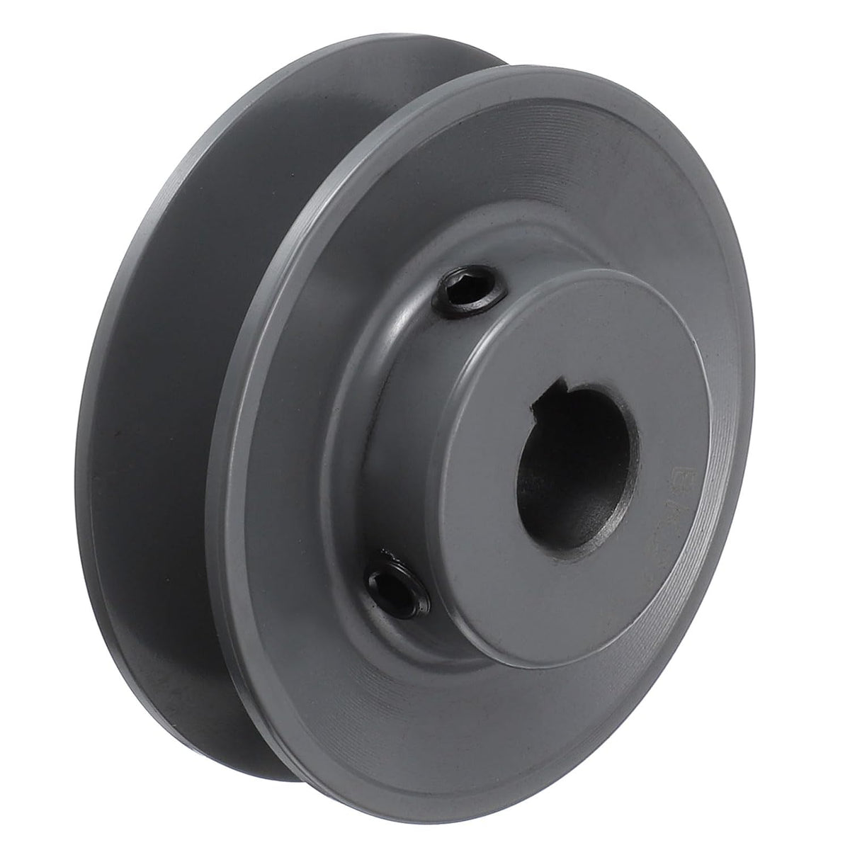 uxcell BK28-5/8 V-Belt Sheave 5/8" Bore, 2.95" OD, Single Groove Web Sheave