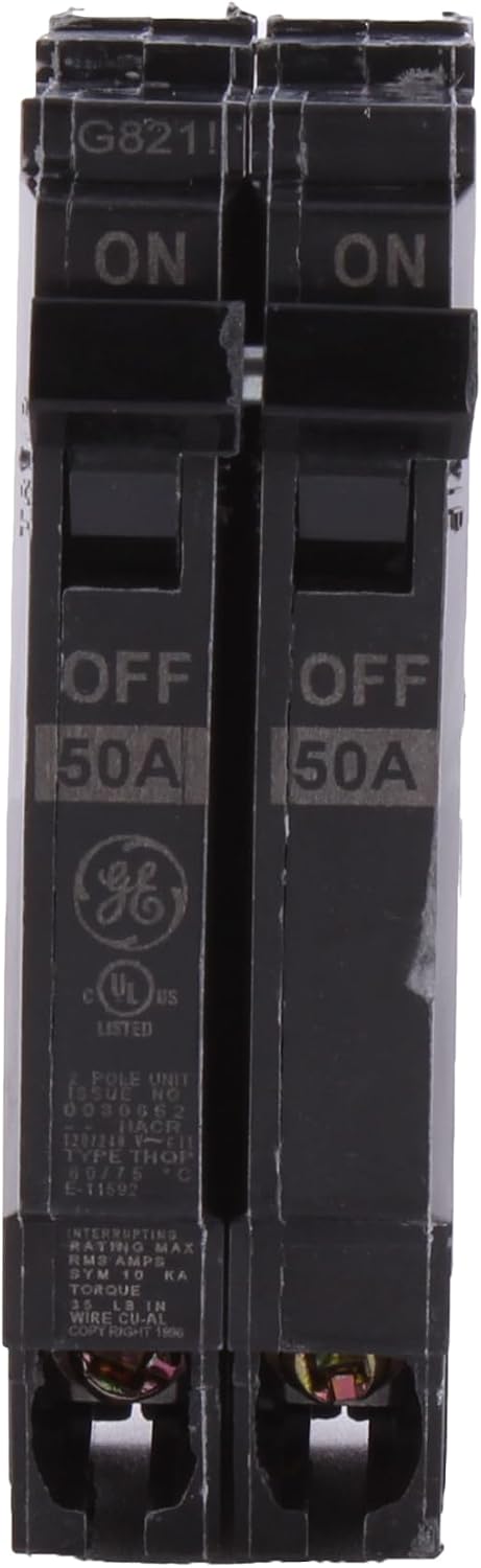 ABB Q-Line THQP250 • 50A Double-Pole • 1" Plug-On Breaker • UL Listed