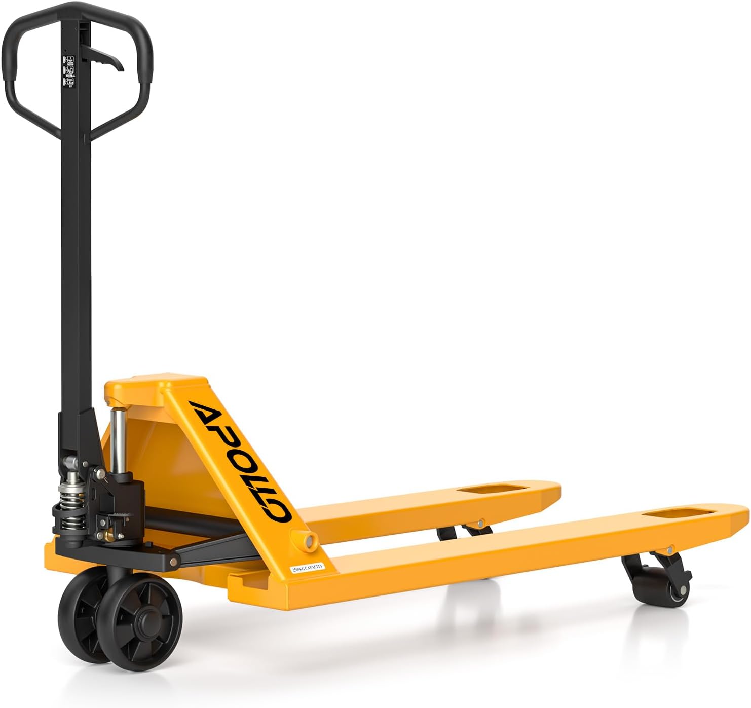 Pallet Jack 27" W x 48" L Fork, 5500-Lbs Capacity | Industrial Standard Manual Pallet Trucks for Warehouse, Factory