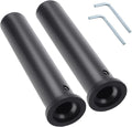 Olympic Adapter Sleeve 8 inch(2PCS),Converts 1 inch Standard Weight Plate Posts to 2 inch Olympic Weight Plate