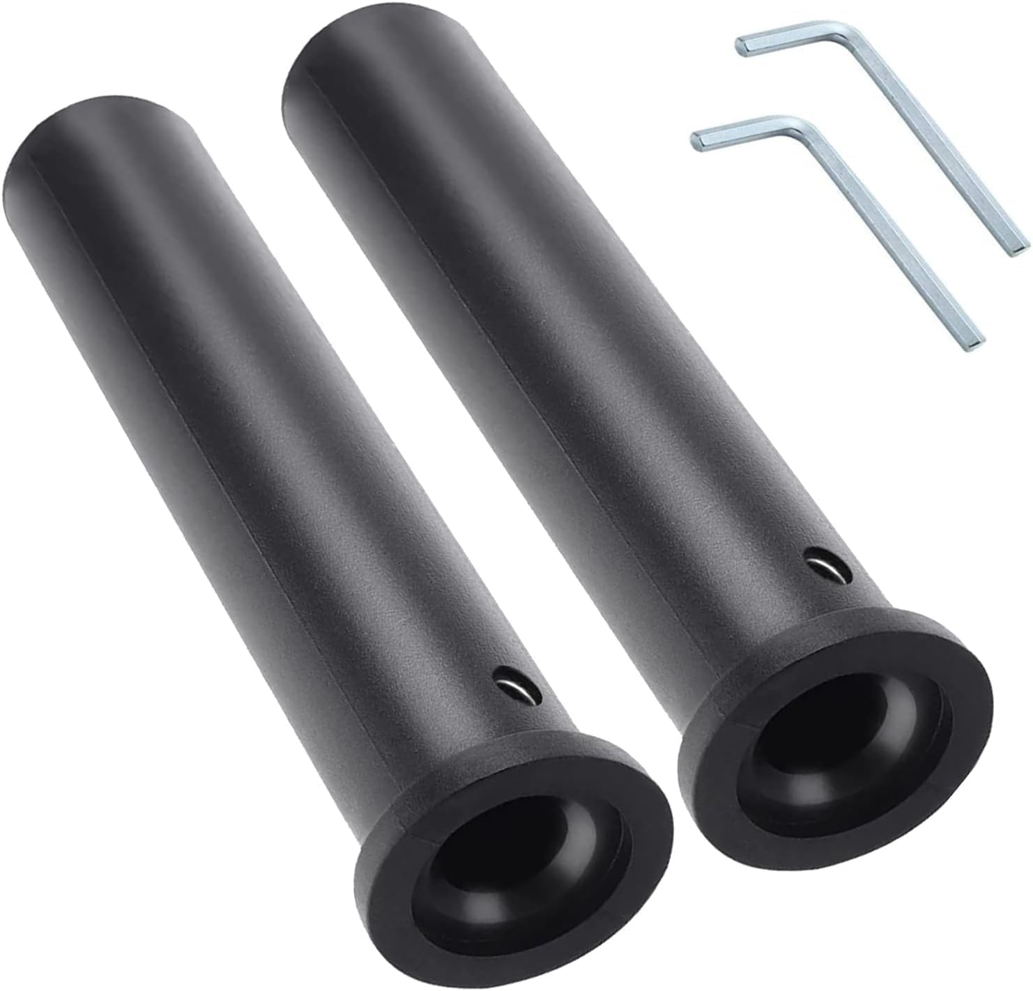 Olympic Adapter Sleeve 8 inch(2PCS),Converts 1 inch Standard Weight Plate Posts to 2 inch Olympic Weight Plate
