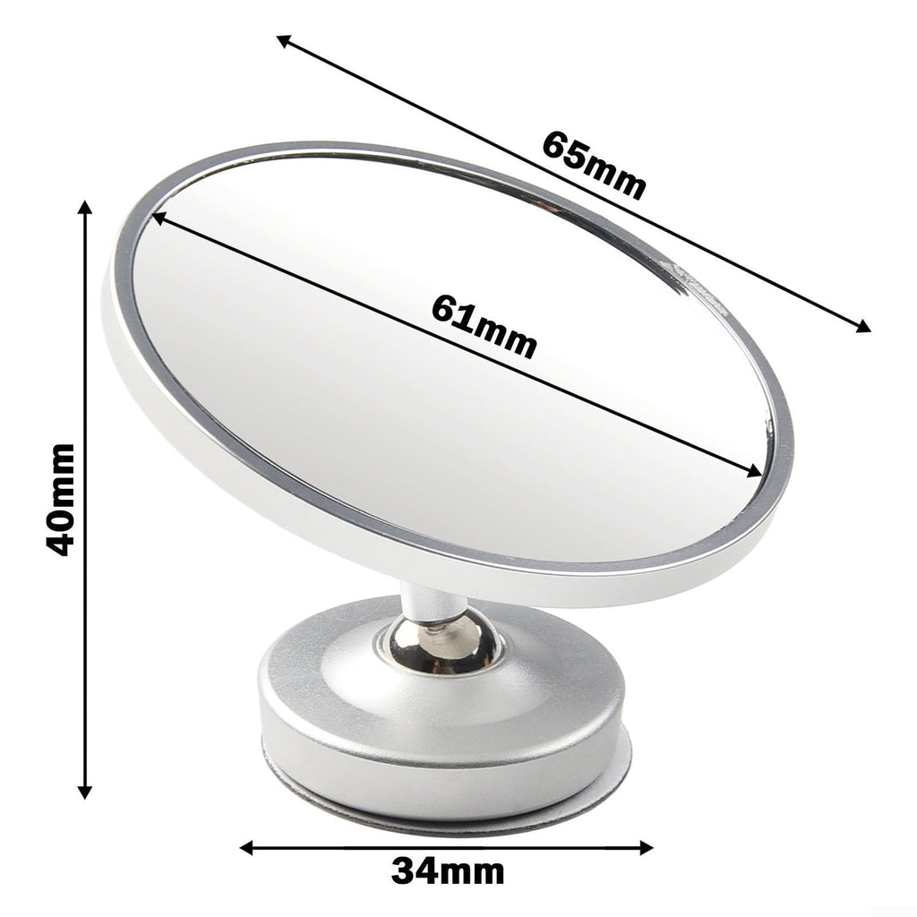 Tixorelin for Espresso Shot Mirror, Magnetic Adjustable Swivel Angle 60mm