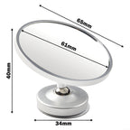 Tixorelin for Espresso Shot Mirror, Magnetic Adjustable Swivel Angle 60mm