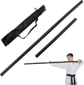 4ft - 6ft Adjustable Collapsible Bo Staff, Foam-Padded Martial Arts Training Staff for Yoga Stick & Safe Practice
