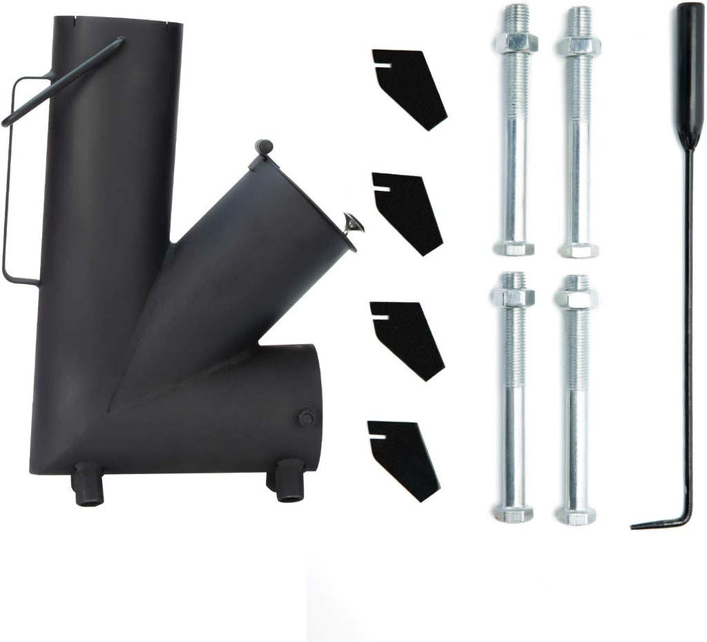 ROCKET STOVE is the perfect wood stove. A portable wood-burning camping stove with a fire poker. For camping gear &