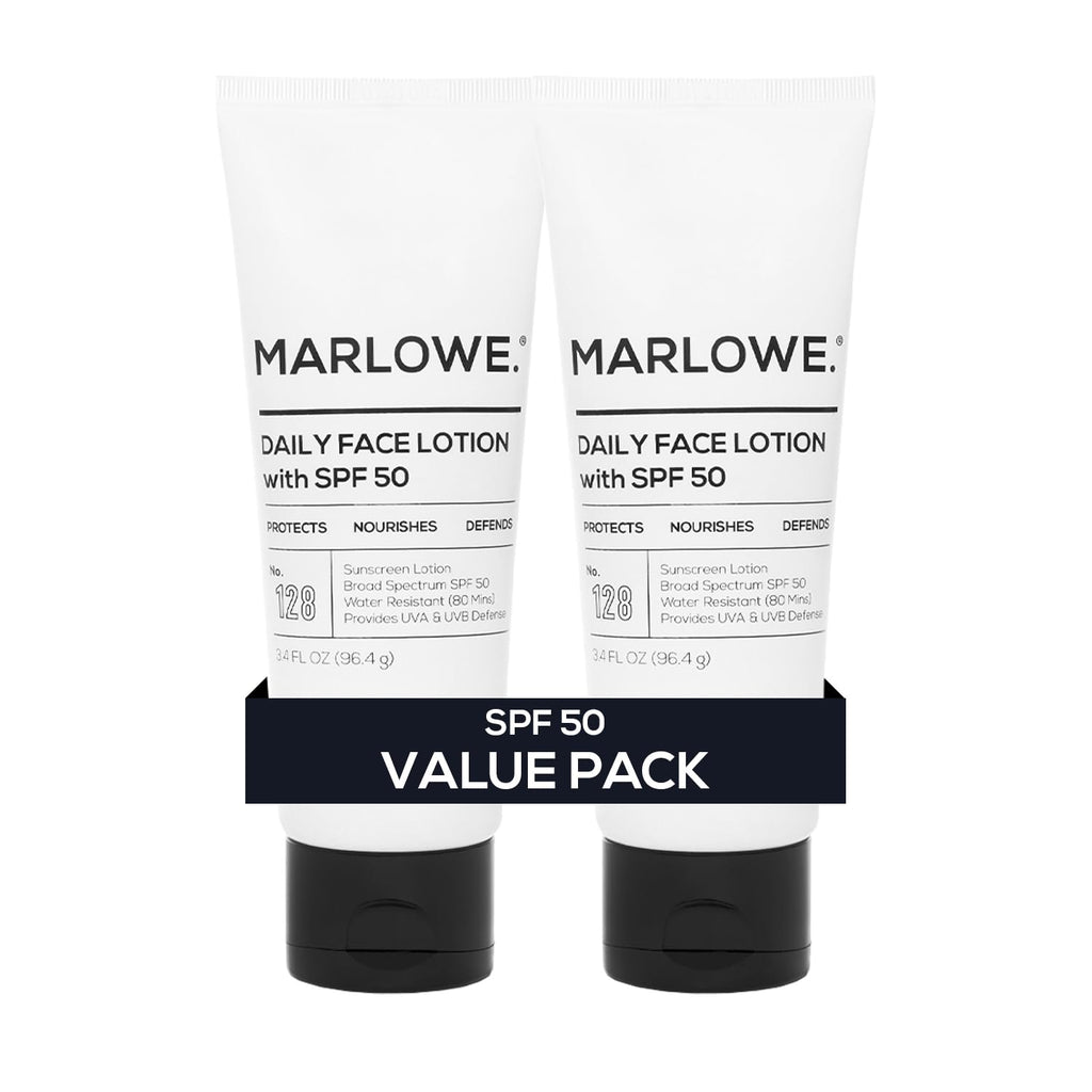 Face Moisturizer with SPF 50, Daily Sunscreen Lotion, 3.4 oz, 2 Pk