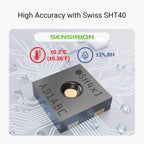 Indoor Temperature and Humidity Sensor Kit: 1-Pack + Hub