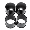 4Pcs 4.9" OD Open ＆ Domed Bundle Trailer Wheel Center Caps