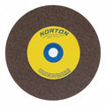 Norton Bench and Pedestal Abrasive Wheel, Type 01 Straight, Aluminum Oxide, 1" Arbor, 6" Diameter, 3/4" Thickness, Medium Grit (Pack of 1)