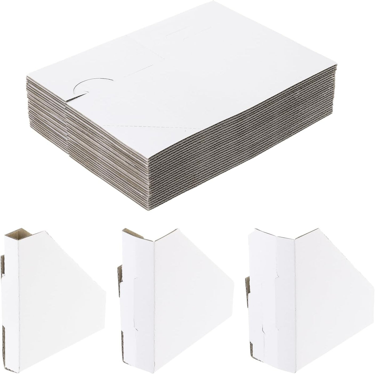 120 Pack Adjustable Cardboard Corner Protector, Cardboard Edges Protector 9.5x9.5cm Fits 0.5, 1 and 1.5 Inch Frames