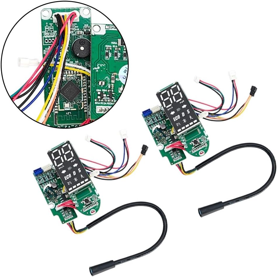 Electric Scooter Display Dashboard for Ninebot Max G2, Display Screen PCB Board Replacement Part for Electric Scooter