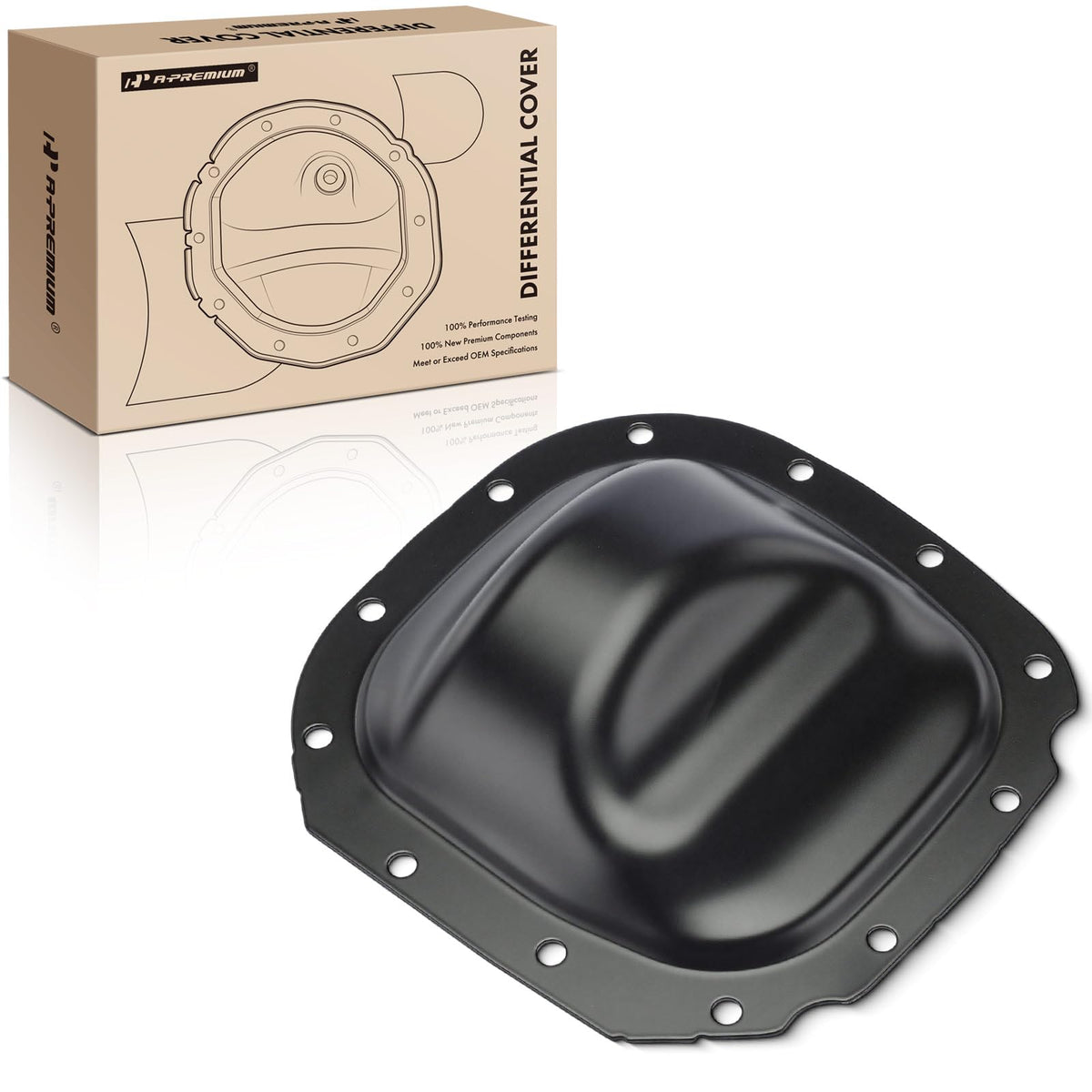 A-Premium Rear Differential Cover Compatible with Ford
