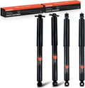 A-Premium Front and Rear Shock Absorbers, Set of 4 - Compatible with Jeep
