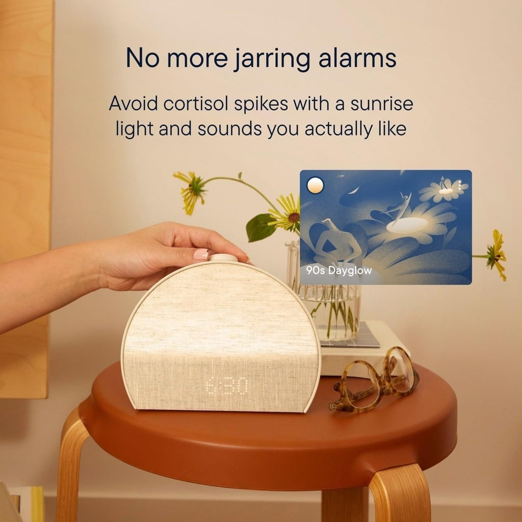 Hatch Restore 3 Sunrise Alarm Clock & Sound Machine, Smart Light (Cocoa) | White noise machine & sunrise alarm light