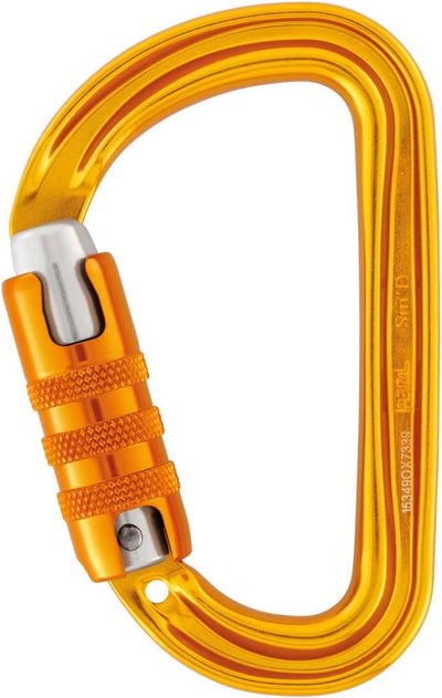 Sm'D Rock Climbing Carabiner | Versatile, Lightweight, Compact, D-Shaped Locking
