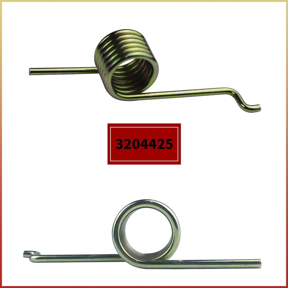 3204425 Washer Idler Pulley Spring Compatible with Frigidaire Electrolux Gibson Washing Machine Replaces for AP2131606 399 AH446551 EA446551 PS446551