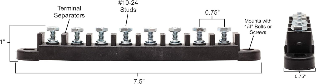 Fastronix 8 Stud Terminal Strip Kit