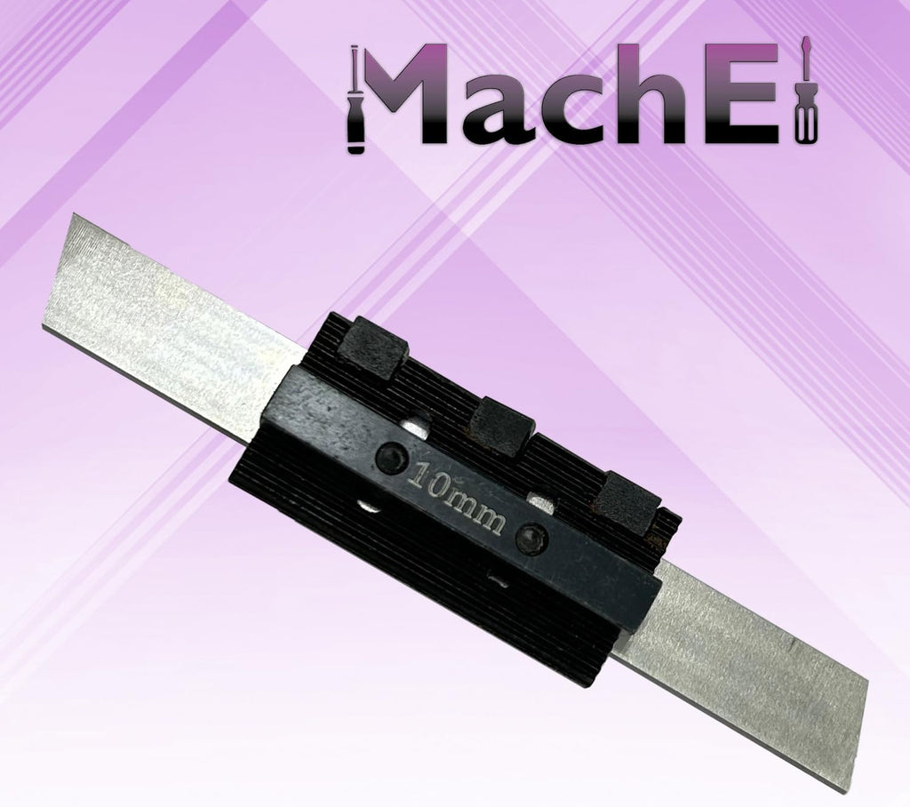 MachEl Adjustable Center Height Parting Cut Off Tool Holders for Metal Lathe Machines (Shank Size 10 mm, Blade Width 3/4 Inch)