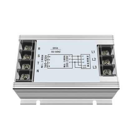 DEBLAN Three-Phase Transformer 5KVA 380V to 220V Servo Transformer Three-Phase Electronic Transformer MYL-5000