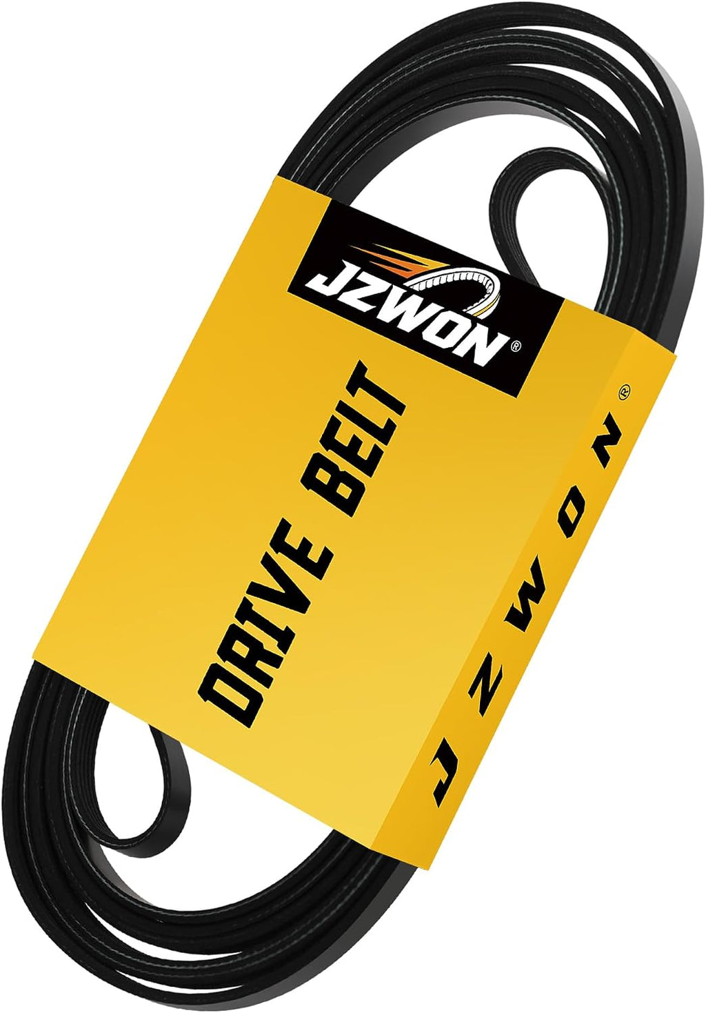 341241 Dryer Drum Drive Belt, 92.25-Inch x 0.25-Inch 4-Rib 3-Groove Replacement, Replaces 8066065 AP2946843 W10127457 PS346995 FSP341241, for Select Whirlpool Kenmore Roper Amana Maytag Dryers