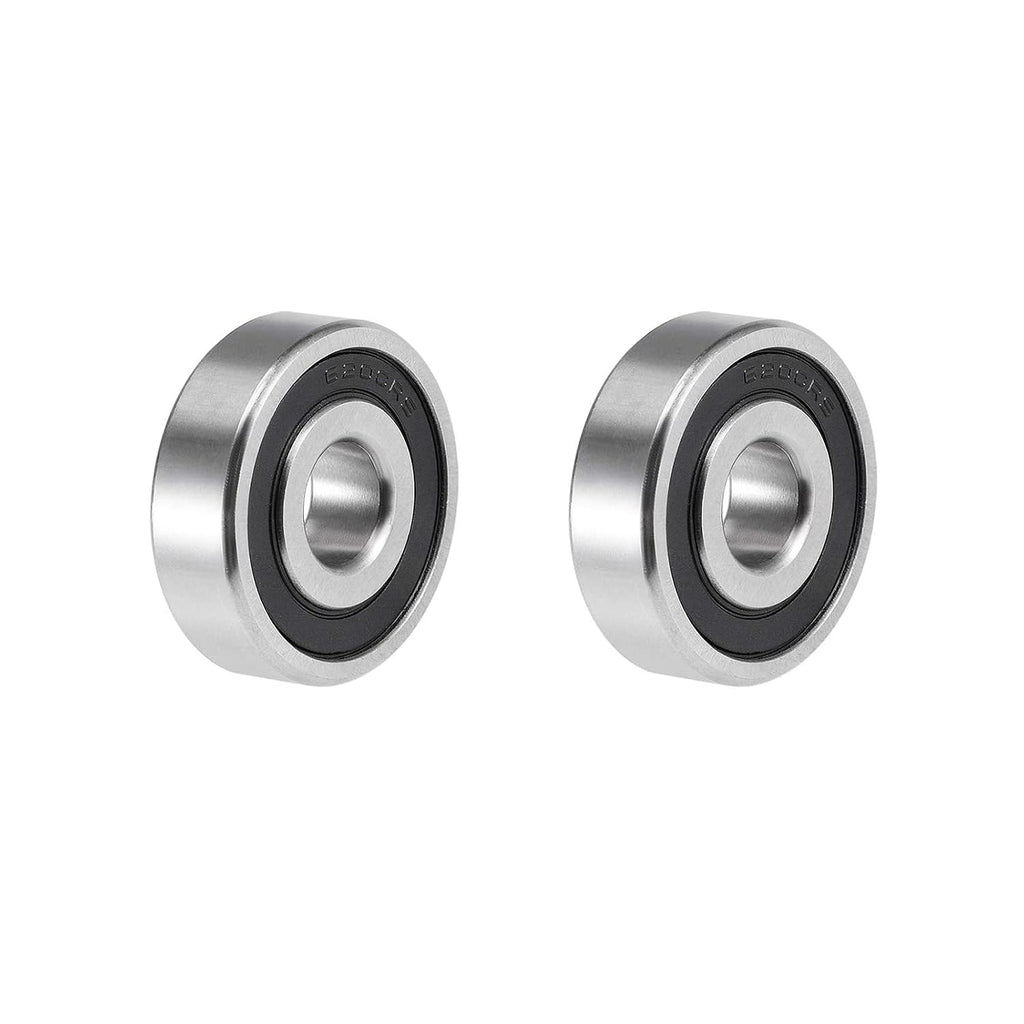 WAFJAMF 6200 RS Ball Bearings 10mm x 30mm x 9mm Deep Groove Sealed Ball Bearing (2pcs)