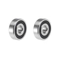 WAFJAMF 6200 RS Ball Bearings 10mm x 30mm x 9mm Deep Groove Sealed Ball Bearing (2pcs)