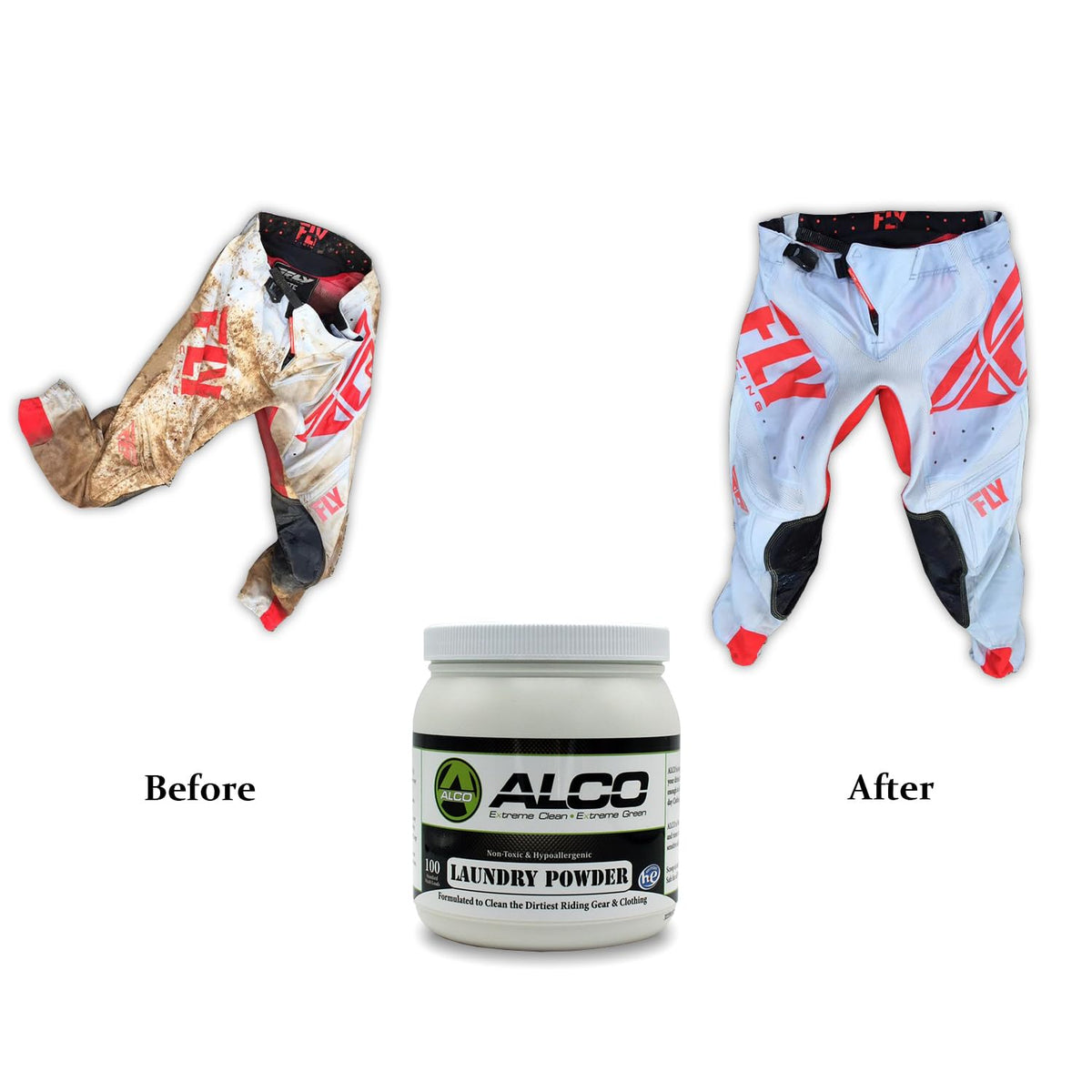 Laundry Powder, 2 lbs, Powerful Stain Removal