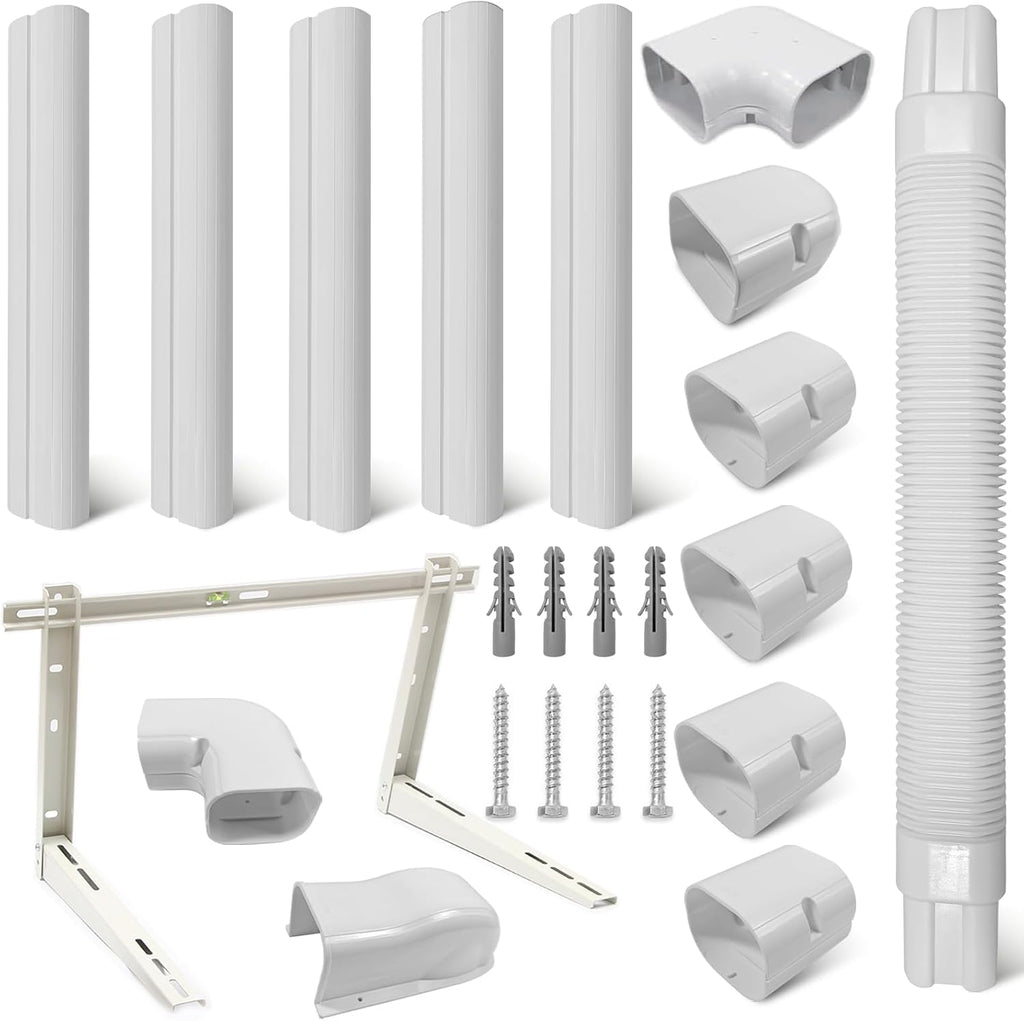 Mini Split Wall Mounting Bracket for Ductless Mini Split-System Air Conditioners, Heavy-Duty Wall Bracket Up to 355