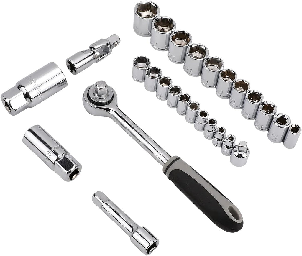 131-Piece General Household Hand Tool Set with Storage Case for Home Repair, Portable