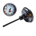 Long Stem Thermometer for Insulated BBQ smoker Cabinet 3in face 4 in stem