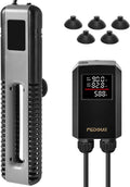 600W 800W Titanium Aquarium Heater with Digital Controller, Submersible Aquarium Heater with Overheating Protection