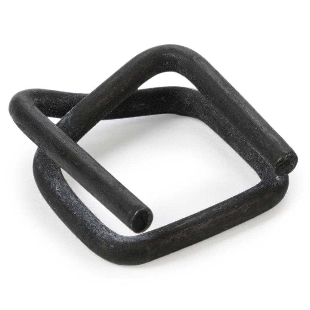 Cord Strapping Buckles 1/2", 1000-Pack - for Woven Cord Strap, USA-Made