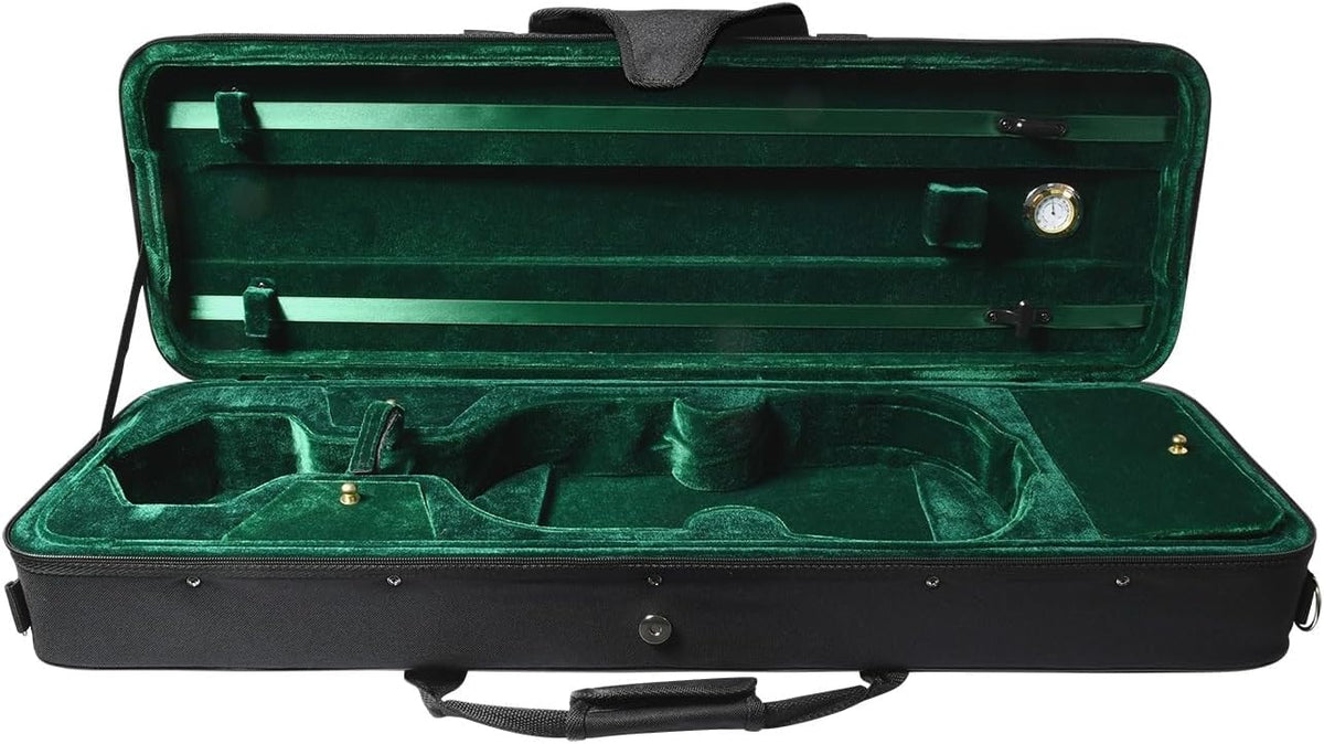 SV-500 4/4 Premier Artist Violin Outfit – Full Size Student & Professional Violin with Solid Spruce Top, Maple Back