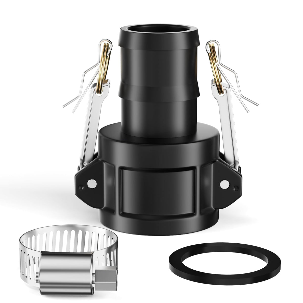 Gasher 3" Type C Camlock Fitting Polypropylene Female Coupler