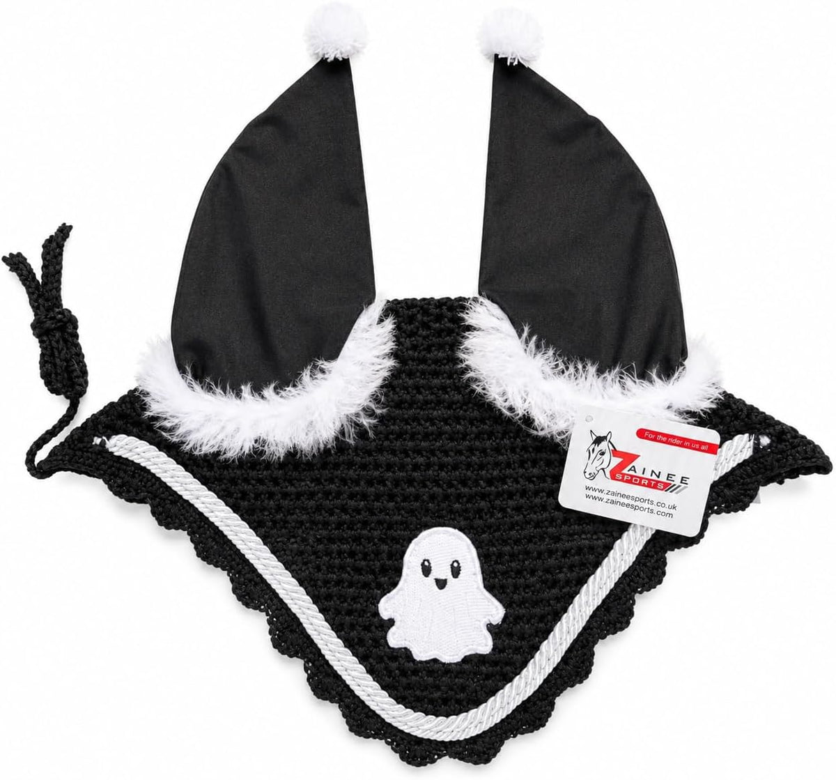 Halloween English Saddle Pad Set Black Orange