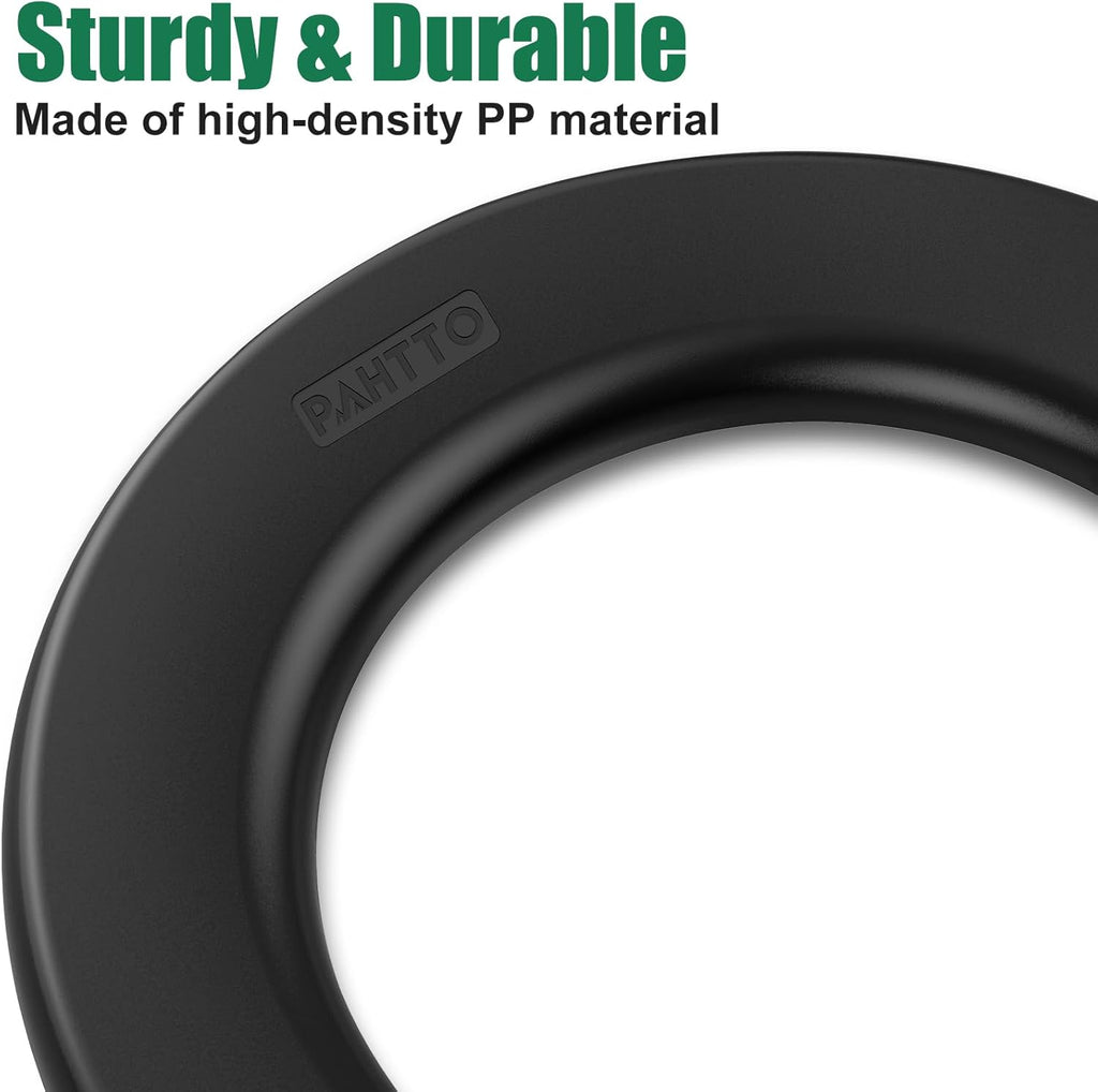 Bucket Toilet Seat, Portable Toilet Seat for 5 Gal Buckets, Camping Toilet Seat, Snap-on Toilet Seat for Outdoor
