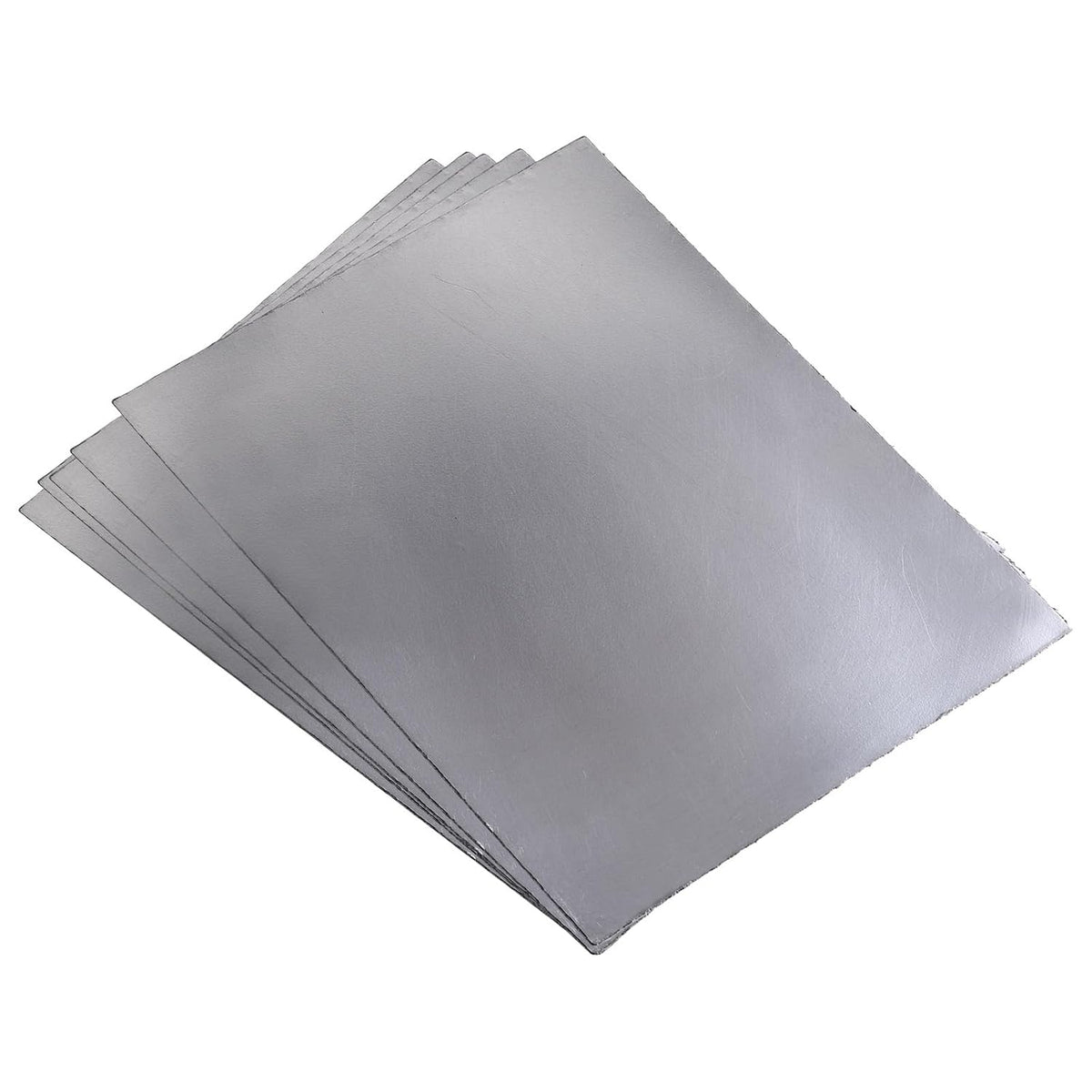 PATIKIL Flexible Graphite Foil Graphite Gasket Sheet Graphite Foil Sheet 250x200x0.5mm, Pack of 5