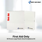 SmartCompliance 50-Person ANSI Class A+ First Aid Cabinet