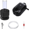 Aquarium Air Pump, Fish Tank Air Pump, Quiet Adjustable Oxygen Pump with Mini Sponge Filter, Airline Tubing &
