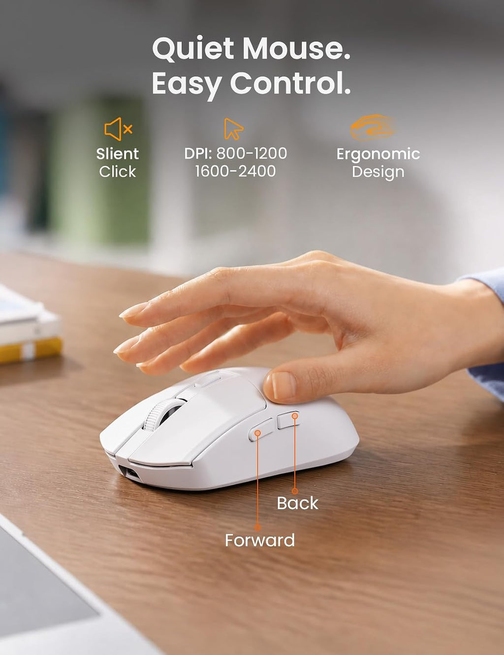 Wireless Mechanical Keyboard and Mouse Combo, RGB Backlit, KM81