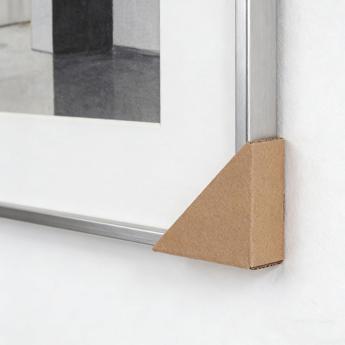 Cardboard L Shaped Corner Protector for Furniture and Wall Art