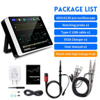 FNIRSI 1013D Plus 100MHz Oscilloscope, 2 Channel Oscilloscope 7" TFT Touch