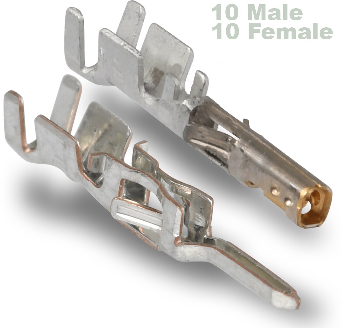 Molex Micro-Fit 3.0 Dual Row (4 Circuits) Male & Female Receptacle Plug, w/Terminal sockets, (Pack of 2 Set)