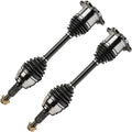 Detroit Axle - 4WD 2 Front CV Axle Shafts for 07-20 Chevy Silverado 1500