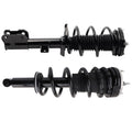 TRQ Front Driver and Passenger Side Strut and Spring Assembly Set Loaded