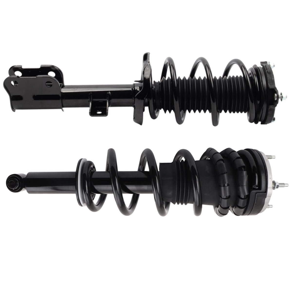 TRQ Front Driver and Passenger Side Strut and Spring Assembly Set Loaded