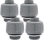 4Pcs 1 Inch NPT Electrical Conduit Connector Fittings