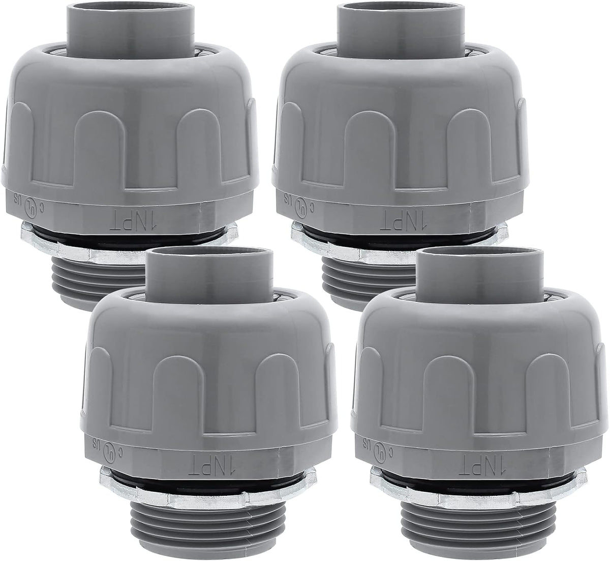 4Pcs 1 Inch NPT Electrical Conduit Connector Fittings