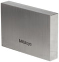 Mitutoyo 611165-541 Steel Rectangular Gauge Block, ASME Grade AS-1, 0.125" Length
