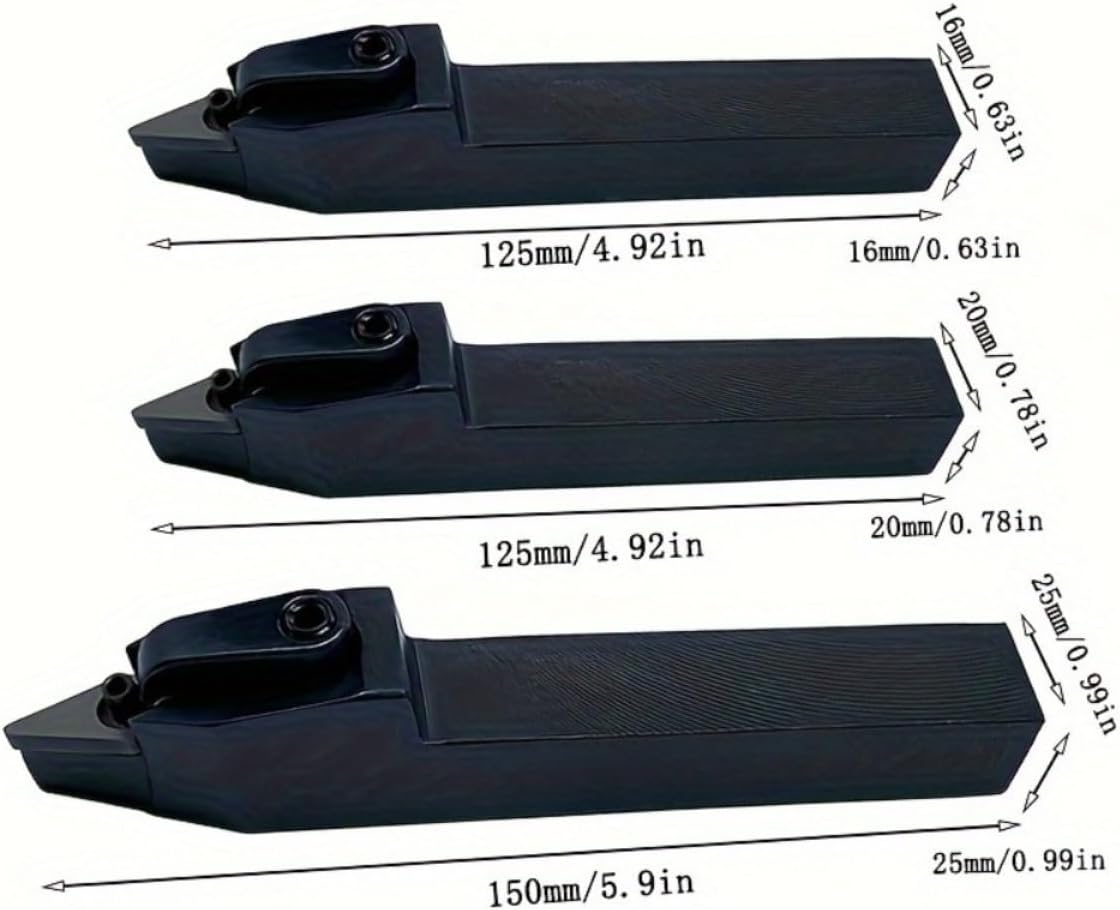 MVVNN External Turning Tool Holder Cutting Carbide (MVVNN2020K16+1pc blade)
